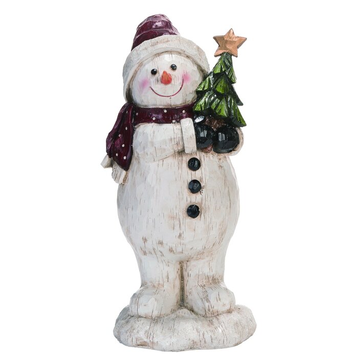 snowman resin figurines